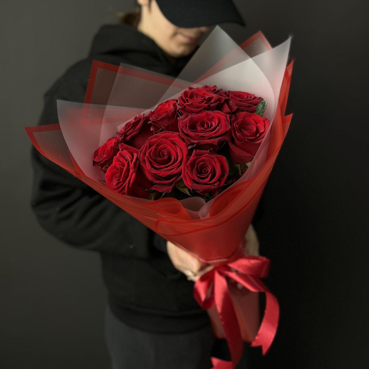 Красная роза 40 см (Эквадор)