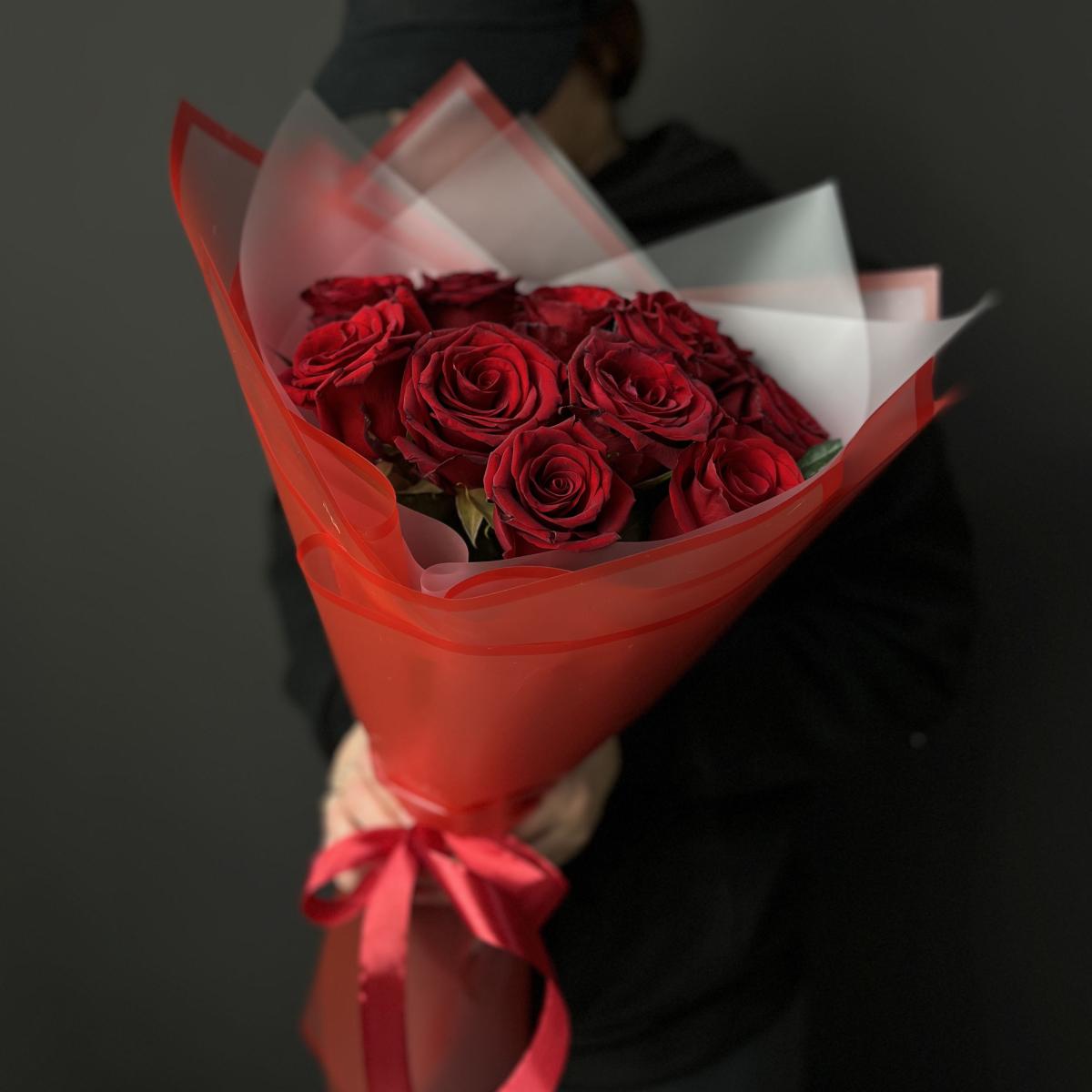 Красная роза 40 см (Эквадор)