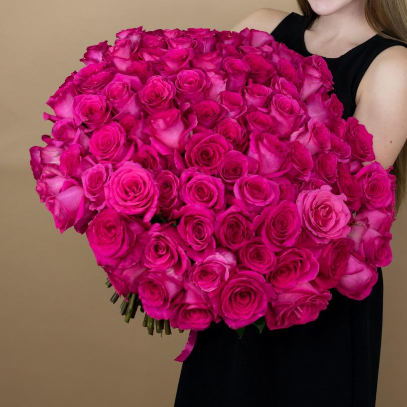 Розы 40 см (Эквадор) розовые 