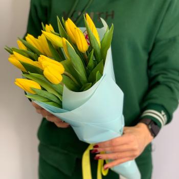 Тюльпаны жёлтые 15 шт Артикул: 22815